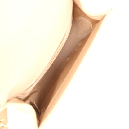 Chanel Small Boy Bag Beige Lambskin Light Gold Hardware