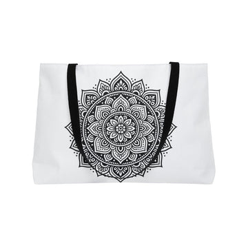 Boho Mandala Weekender Tote Bag | Beach Bag, Yoga Bag, Travel Tote, Gift for Her, Summer Essentials