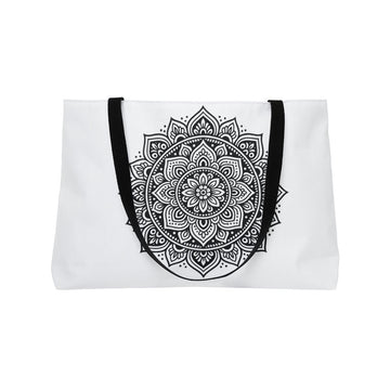 Boho Mandala Weekender Tote Bag | Beach Bag, Yoga Bag, Travel Tote, Gift for Her, Summer Essentials